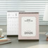 Iconic 2026 Standing Flip Monthly Desk Calendar