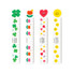 Bookfriends Smile 15cm Ruler Clear Bookmark Set