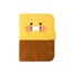 Kakao Friends Choonsik A5 Fabric Cover Lined Blank Notebook