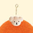 Miffy Snuffy Face O-Clip Keyring