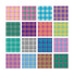 DALPAPER Mix Big Dual Check 16 Memo Notepad Pack