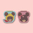Icons Bear's School Jackie Shape Notepad
