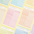 Paperian Sagak Korean Hangul Removable Sticker