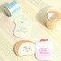 Wanna This Fat Kiss Cut Hangul Sticker Tape Roll