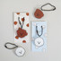 Dailylike Animal Acrylic Keyring with Ballchain 01-02