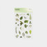 Appree Pressed  Green Leaves Epoxy Sticker