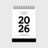 Nacco 2026 Sentimental Note Desk Calendar