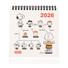 PEANUTS 2026 Snoopy Classic Square Desk Calendar