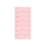 Notful Pink Grid Dateless Weekly Planner Notepad