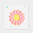 Appree Pink Daisy Flower Silicone Coaster