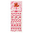 pureureum design Cupid Bear Ribbon Holographic Sticker