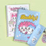 GOLGOLZ Happy Life Spiral Blank Notebook