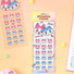 GOLGOLZ Cute Face Emoji Clear Sticker