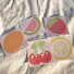 Dagong Fruit Die-Cut Memo Pad Set
