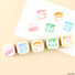 Set of 5 Stamp - Maltese Puppy Color Message Stamp 5P Set