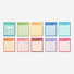 Bookfriends Wave Small Planner Sticky Notepad