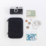 Travel Pouch -  Romane Brunch Brother Black Mogry Travel Passport Pouch