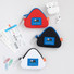 Onigiri Shape Pouch - Romane Brunch Brother Onigiri AirPods Case With Carabiner