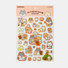 Kumhong Fancy Sigoragi Dog Big Holographic Removable Sticker