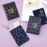 Water-Resistant PVC - Romane Hello Korea Passport Cover