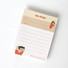Jam studio Mini Reading Log Notepad with Rating Tracker