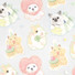 Dash and Dot Velvet Love Die-cut Animal Mini Card