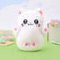 Meow Man Cute Cat Plush Zipper Pouch
