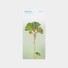 Appree Green Ginkgo Leaf Metal Bookmark with Chain
