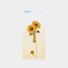Appree Sunflower Metal Bookmark with Chain