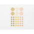 Dailylike Circle patterns paper Masking sticker set - Street