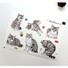 I love cat adhesive deco sticker 2 sheet ver.2 