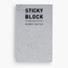 Concrete pattern small sticky memo notes