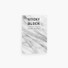 Marble pattern small sticky memo notes