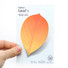 Leaf sticky memo notes 20 sheets - D