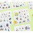 Todac Todac transparent deco sticker set
