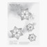 Snow flower transparent sticky memo notes Large 