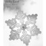 Snow flower transparent sticky memo