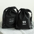 Life and travel secret drawstring small pouch