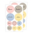 Pattern message deco stickers