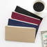 Caily flat long zipper wallet