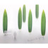 Appree Bamboo leaves bookmark black ballpoint pen set 
