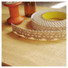 Adhesive Deco fabric lace rolltape - brown