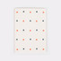 Spade pattern sewn bound A5 lined notebook 