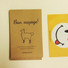 Card Size - UNIVERSAL CONDITION Bon Voyage Gift Bag Envelope Set