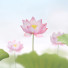 Lotus medium sticky memo note