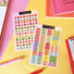 Valerie studio schedule point text deco clear sticker 