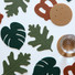 Dailylike Enjoy your kitchen silicon drink coaster set