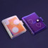 Retro 6-ring small graph grid notebook
