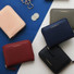 Think about accordion zip around card wallet