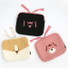 ROMANE My rolly face cotton zipper pouch